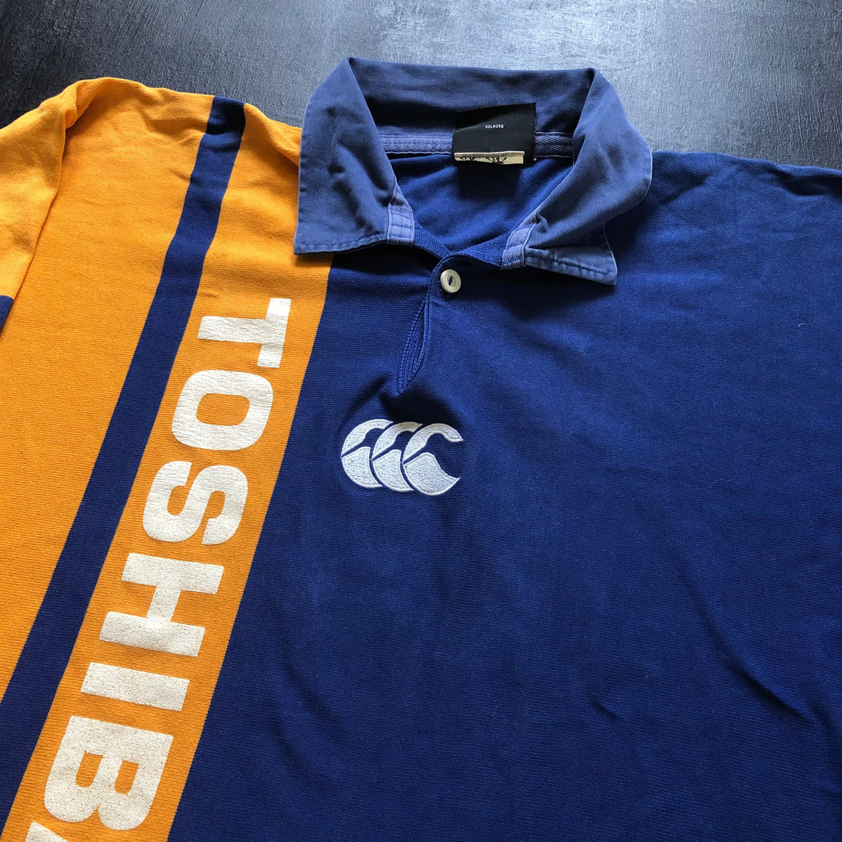 Toshiba Fuchu RFC (Toshiba Brave Lupus Tokyo) Training Jersey 1990’s Large Underdog Rugby - The Tier 2 Rugby Shop