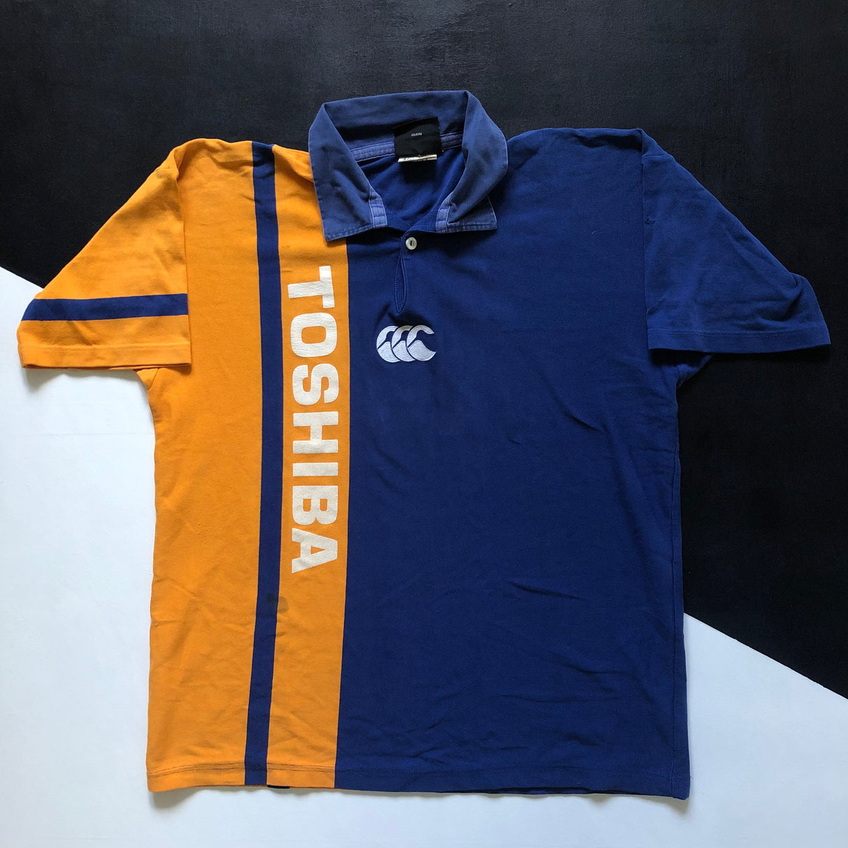 Toshiba Fuchu RFC (Toshiba Brave Lupus Tokyo) Training Jersey 1990’s Large Underdog Rugby - The Tier 2 Rugby Shop