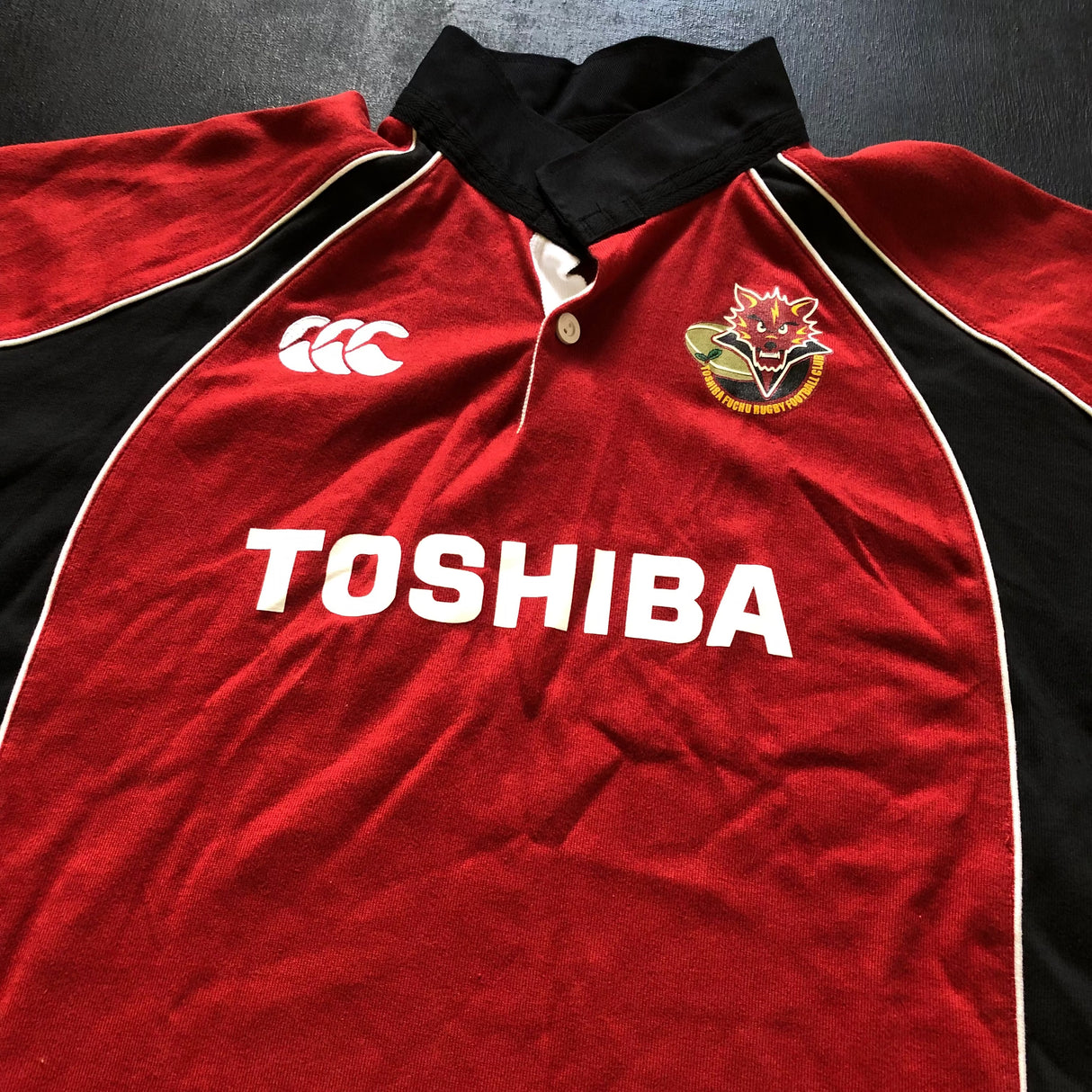 Toshiba Rugby Team Jersey 2005 Large Underdog Rugby - The Tier 2 Rugby Shop