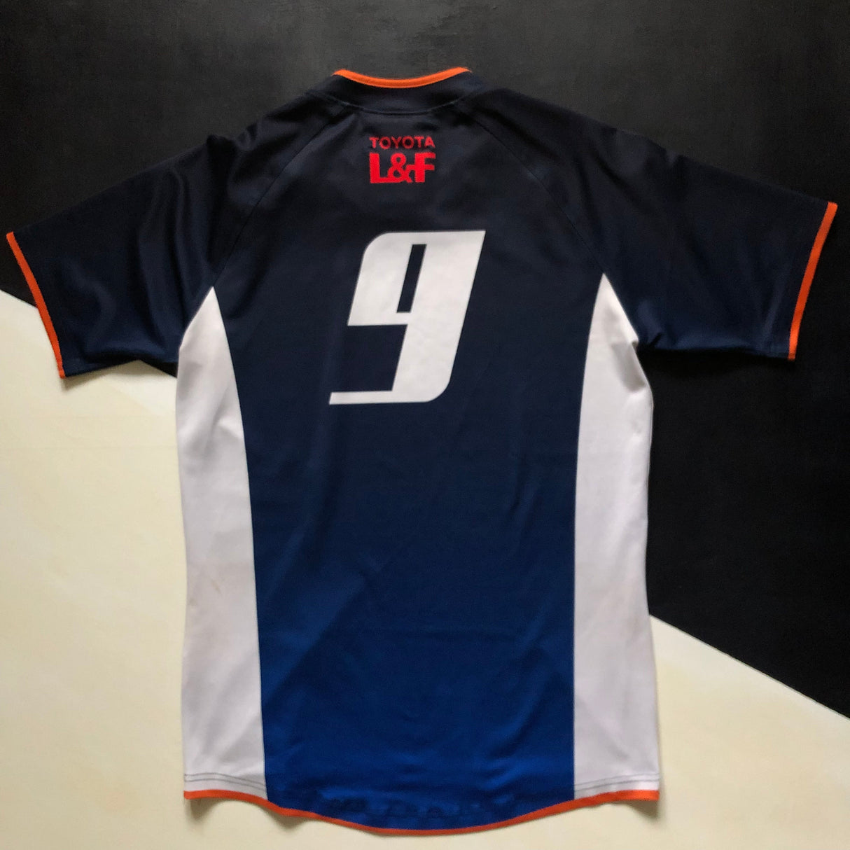 Toyota Industries Shuttles Aichi Training Jersey (Japan Top League) Player Worn UK Large Underdog Rugby - The Tier 2 Rugby Shop