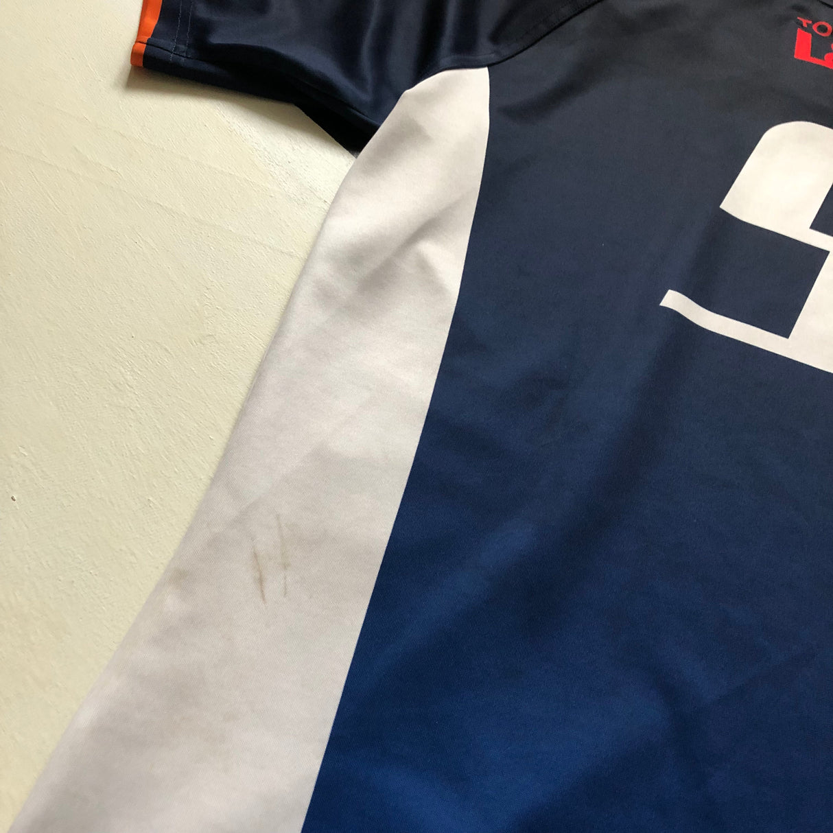 Toyota Industries Shuttles Aichi Training Jersey (Japan Top League) Player Worn UK Large Underdog Rugby - The Tier 2 Rugby Shop