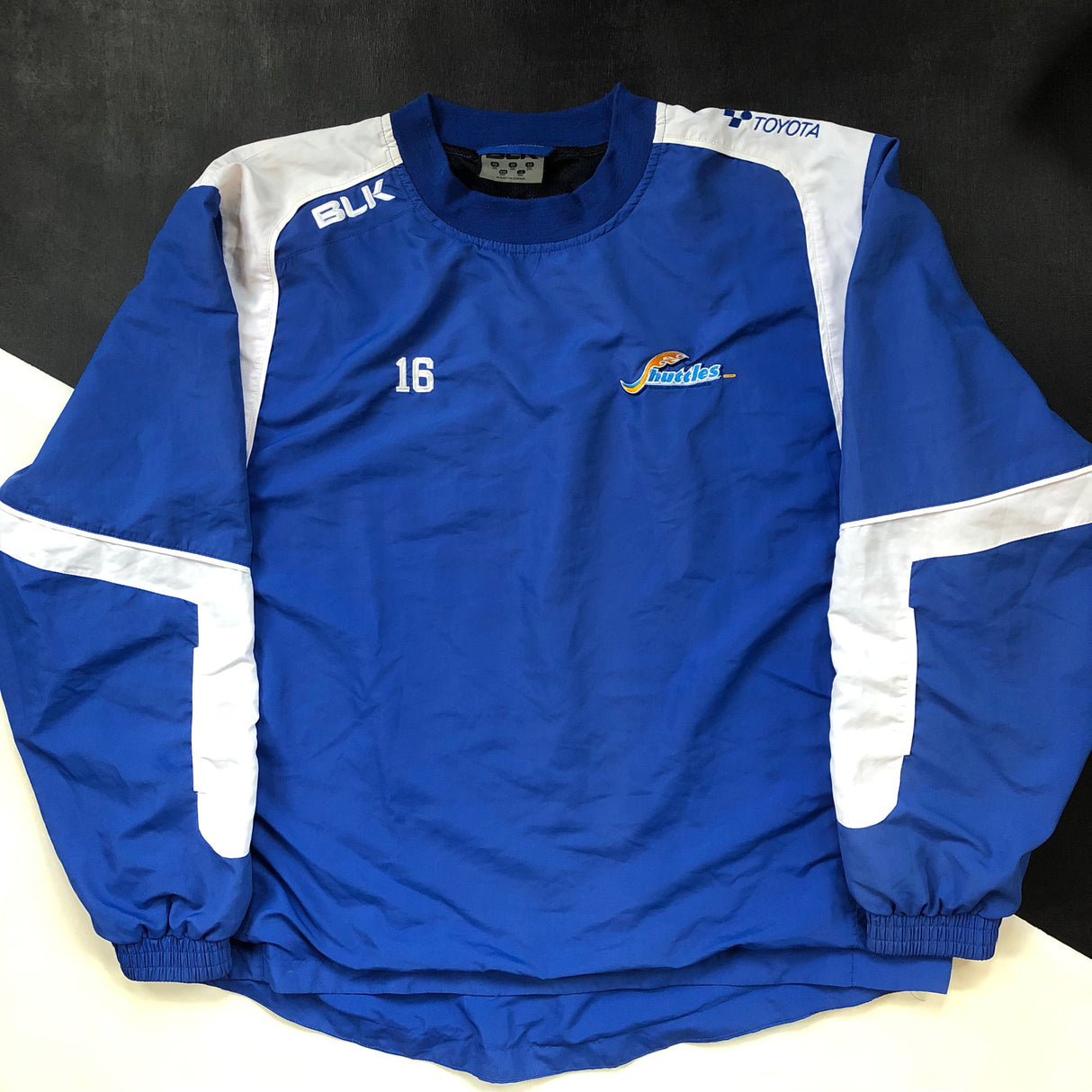 Toyota Industries Shuttles Aichi Training Pullover (Japan Top League) Player Worn 2XL Underdog Rugby - The Tier 2 Rugby Shop