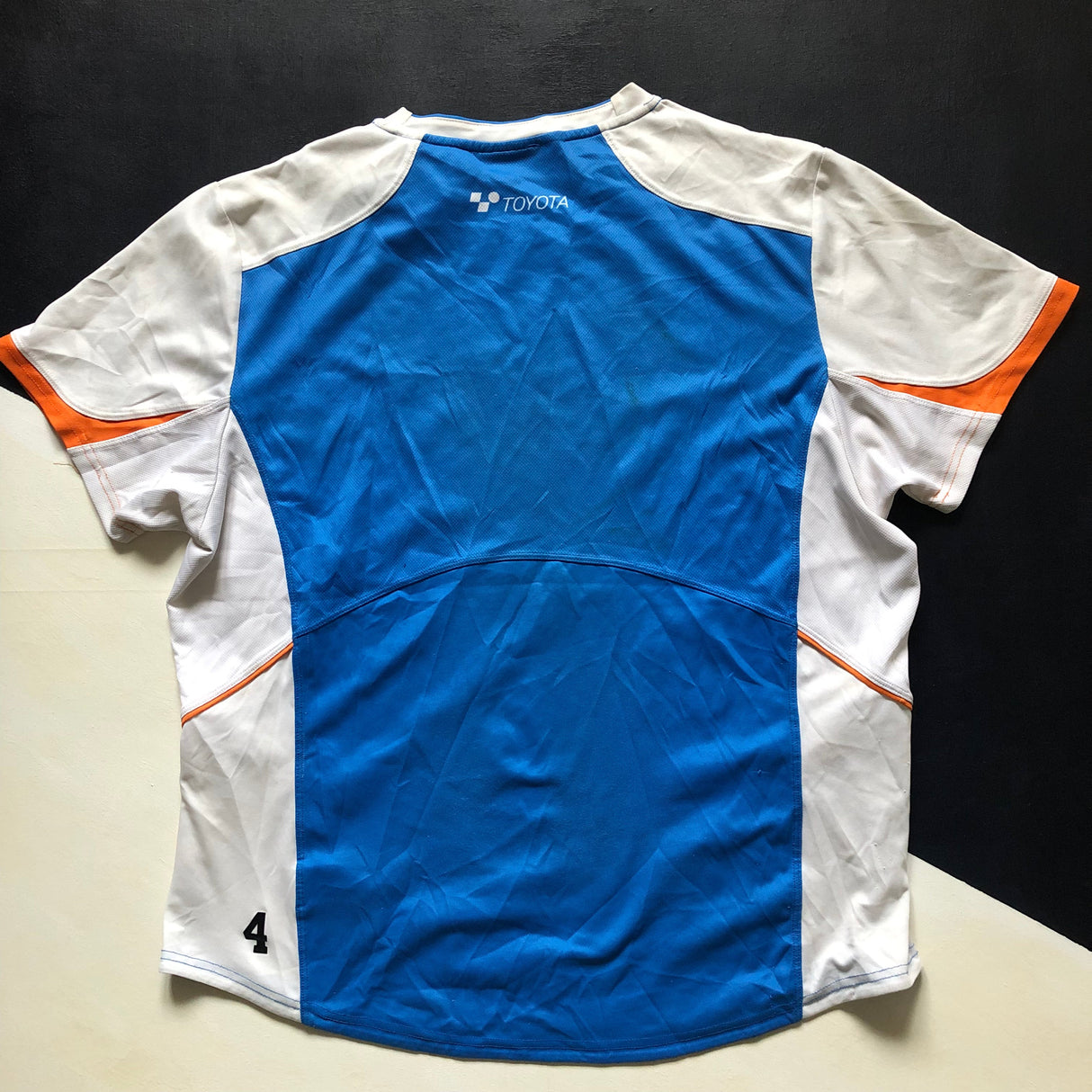 Toyota Industries Shuttles Aichi Training Tee (Japan Top League) Player Worn 2XL Underdog Rugby - The Tier 2 Rugby Shop