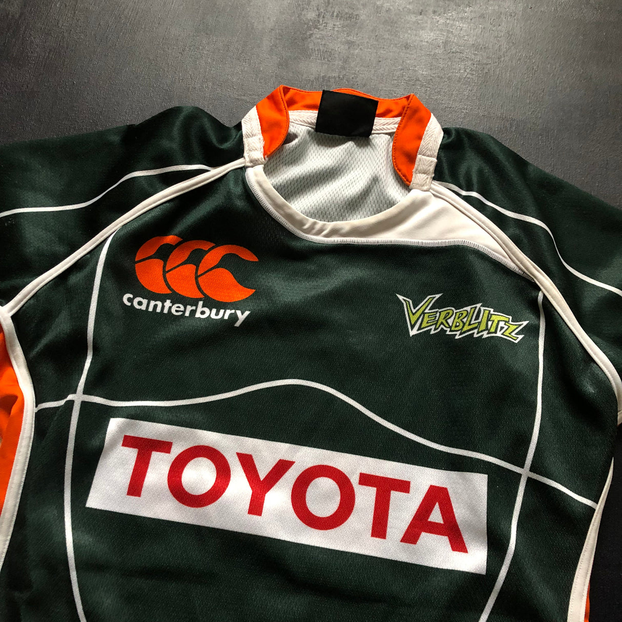 Toyota Verblitz Rugby Team Jersey 2008 (Japan Top League) Match Worn Large Underdog Rugby - The Tier 2 Rugby Shop