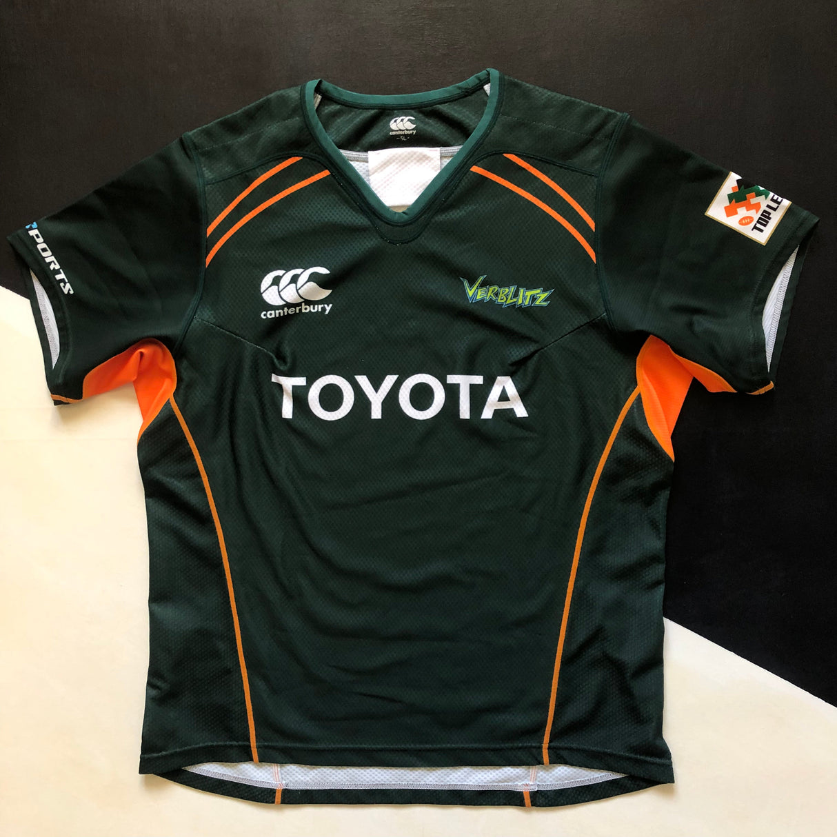 Toyota Verblitz Rugby Team Jersey 2016/17 (Japan Top League) Match Worn 5L Underdog Rugby - The Tier 2 Rugby Shop