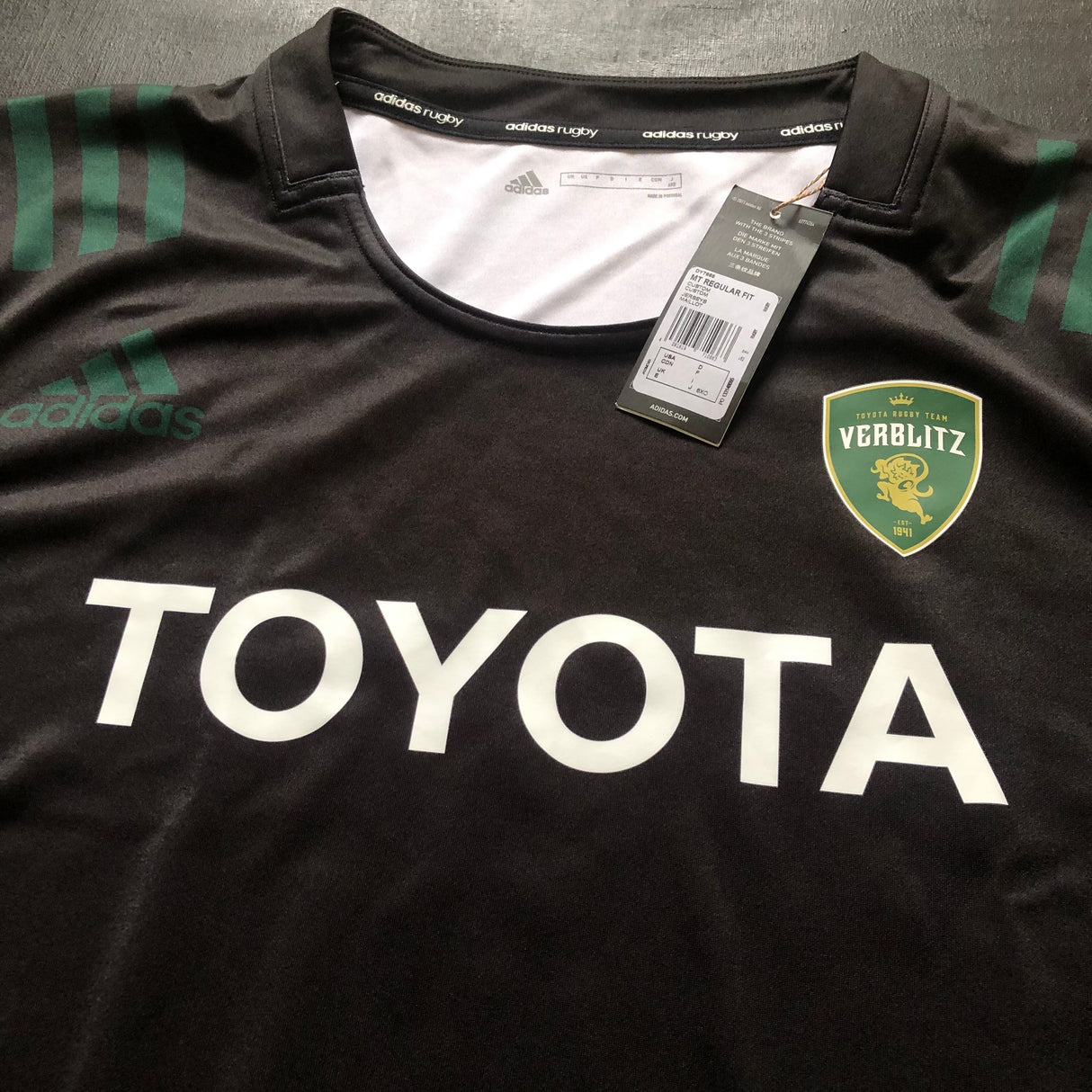 Toyota Verblitz Rugby Team Training Jersey 6XO BNWT Underdog Rugby - The Tier 2 Rugby Shop