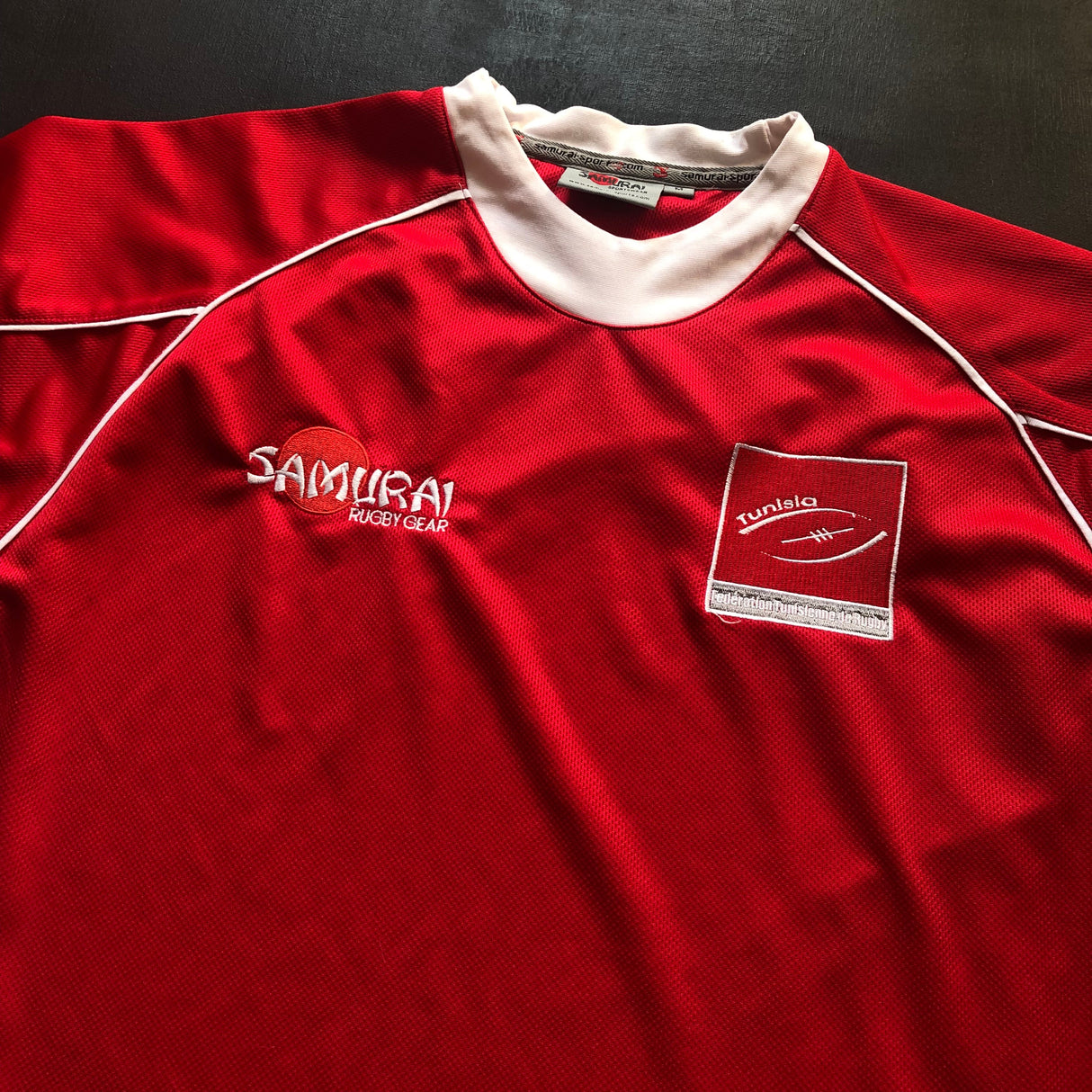 Tunisia National Rugby Sevens Team Jersey 2008 Medium Underdog Rugby - The Tier 2 Rugby Shop