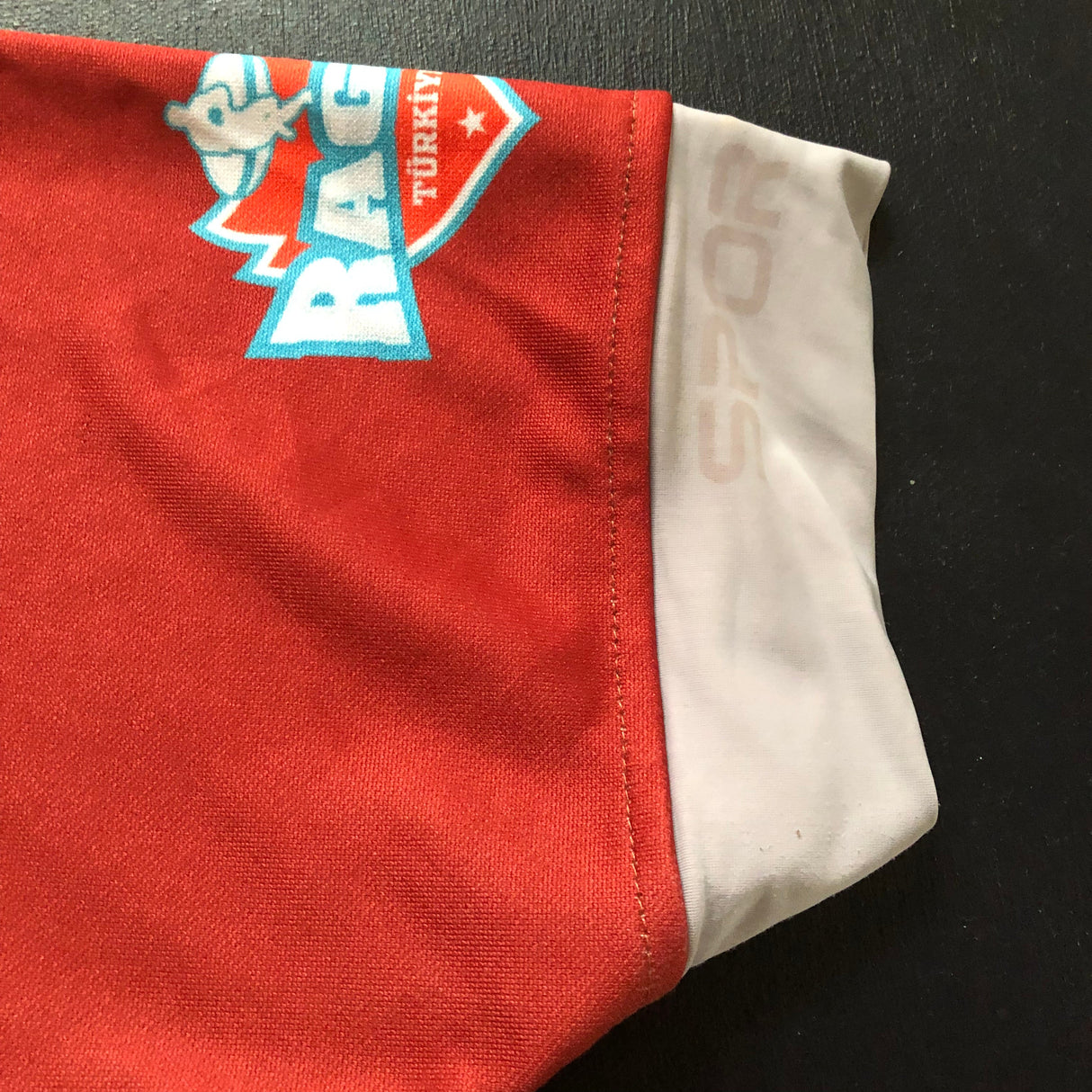 Turkey National Rugby Team Jersey 2019 Match Worn Large Underdog Rugby - The Tier 2 Rugby Shop