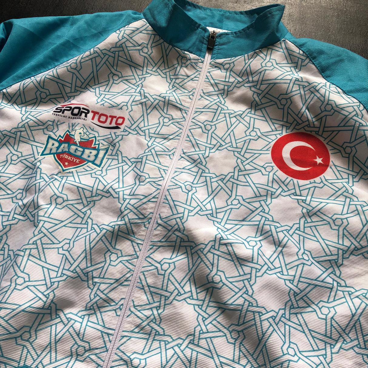 Turkey National Rugby Team Training Jacket 4XL Underdog Rugby - The Tier 2 Rugby Shop