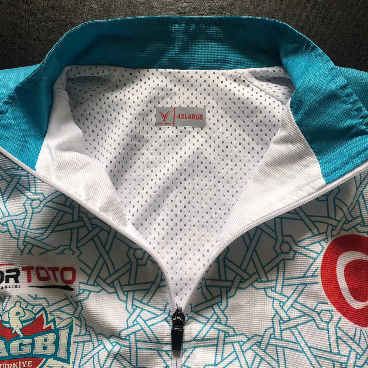 Turkey National Rugby Team Training Jacket 4XL Underdog Rugby - The Tier 2 Rugby Shop
