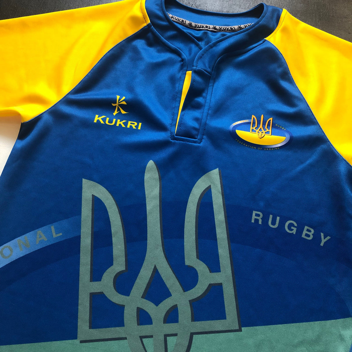 Ukraine National Rugby Team Jersey 2011/12 Medium Underdog Rugby - The Tier 2 Rugby Shop