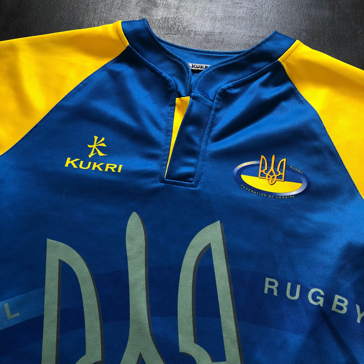 Ukraine National Rugby Team Jersey 2011/13 Large Underdog Rugby - The Tier 2 Rugby Shop