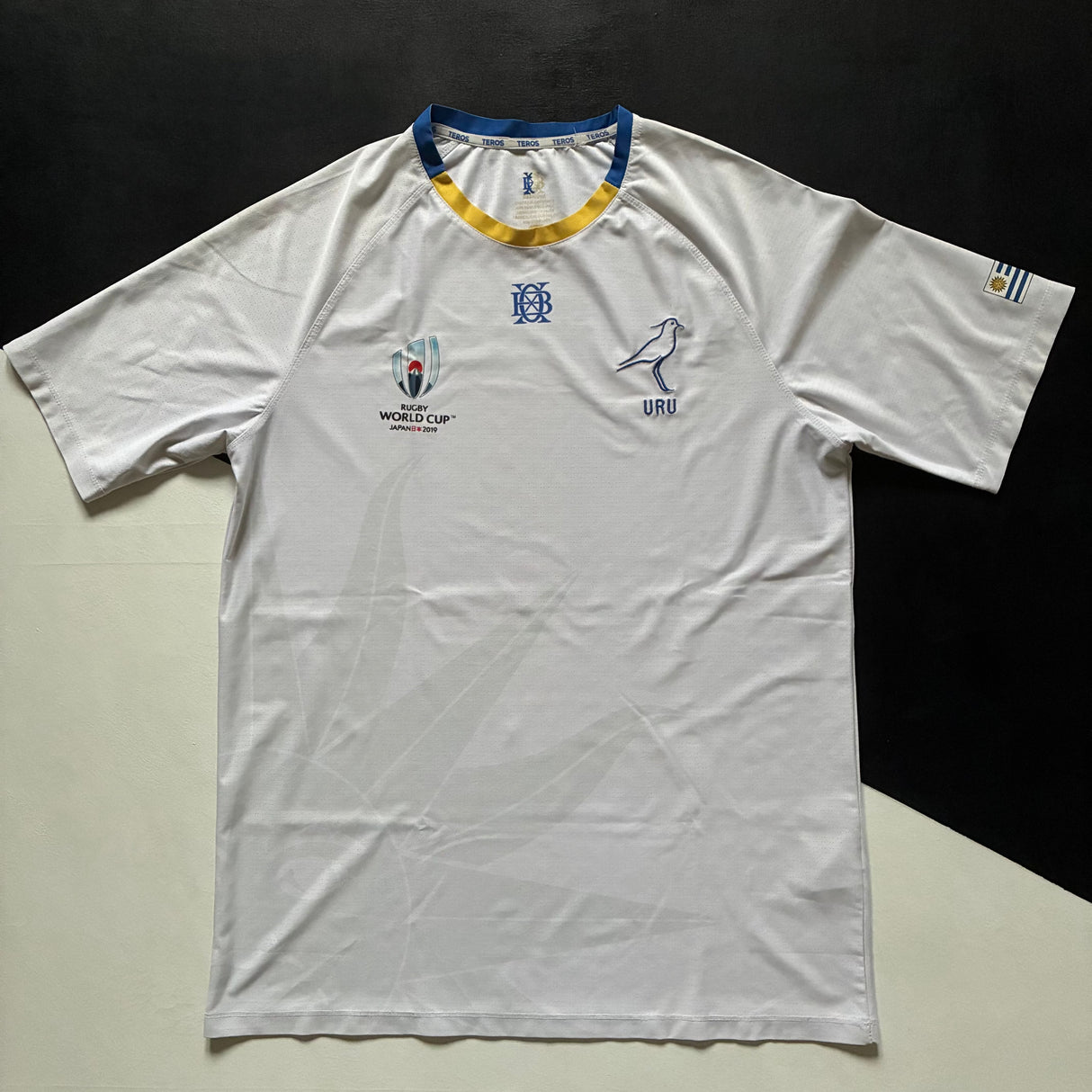 Uruguay National Rugby Team Jersey 2019 Rugby World Cup Away XL Underdog Rugby - The Tier 2 Rugby Shop