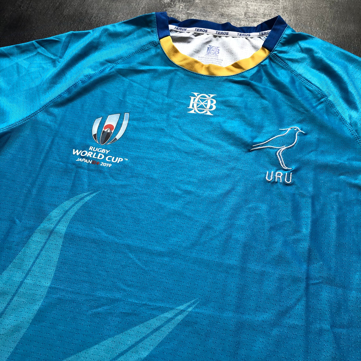 Uruguay National Rugby Team Jersey 2019 Rugby World Cup Large Underdog Rugby - The Tier 2 Rugby Shop