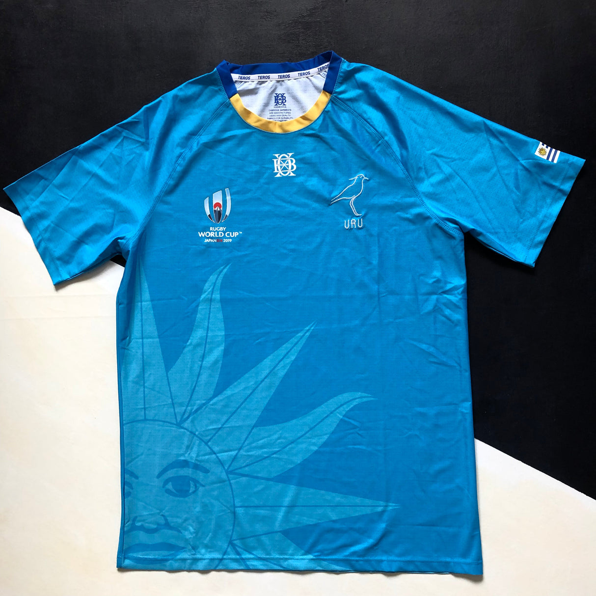 Uruguay National Rugby Team Jersey 2019 Rugby World Cup Large Underdog Rugby - The Tier 2 Rugby Shop