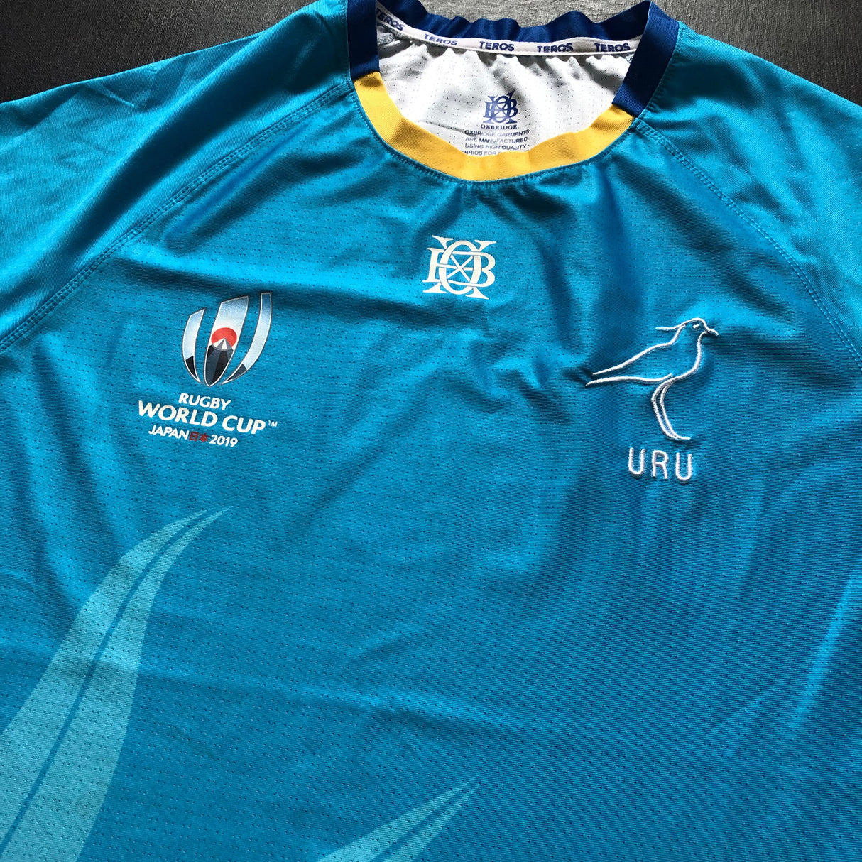 Uruguay National Rugby Team Jersey 2019 Rugby World Cup Medum Underdog Rugby - The Tier 2 Rugby Shop