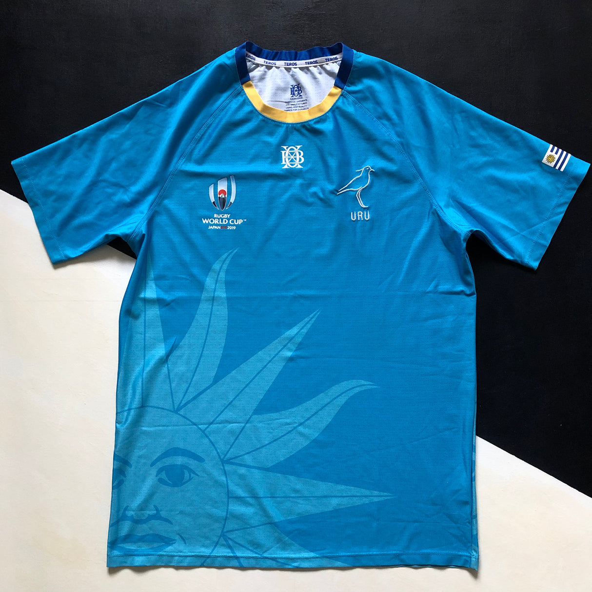 Uruguay National Rugby Team Jersey 2019 Rugby World Cup Medum Underdog Rugby - The Tier 2 Rugby Shop