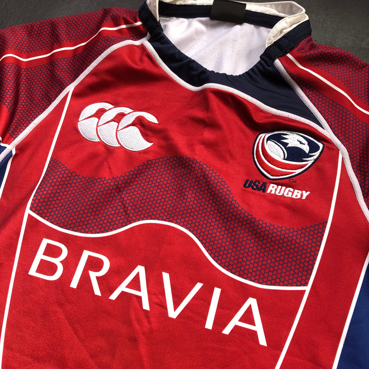 USA National Rugby Team Jersey 2009/10 Player Issue Medium Underdog Rugby - The Tier 2 Rugby Shop