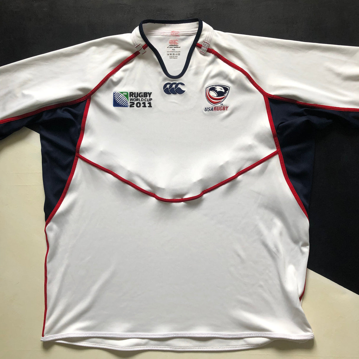 USA National Rugby Team Jersey 2011 Rugby World Cup 4XL Underdog Rugby - The Tier 2 Rugby Shop