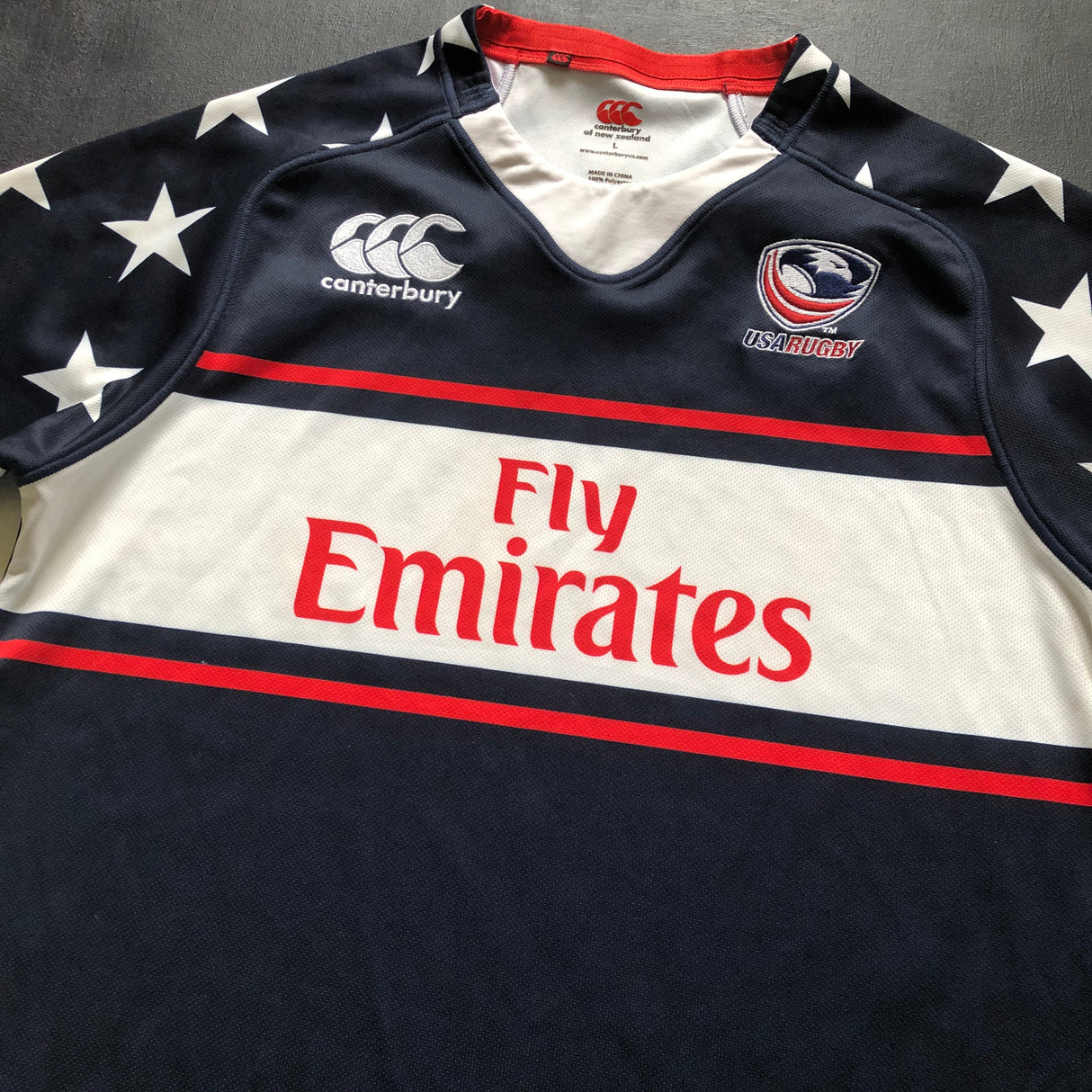 USA National Rugby Team Jersey 2013 Large Underdog Rugby - The Tier 2 Rugby Shop