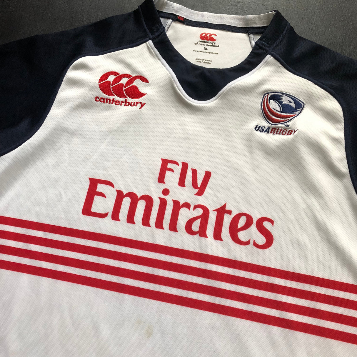 USA National Rugby Team Jersey 2013/14 XL Underdog Rugby - The Tier 2 Rugby Shop