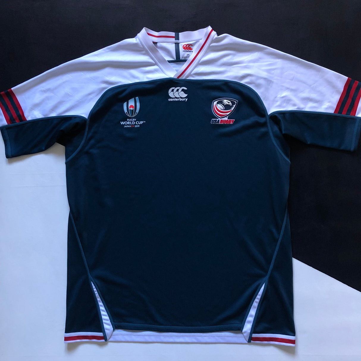 USA National Rugby Team Jersey 2019 Rugby World Cup 2XL Underdog Rugby - The Tier 2 Rugby Shop