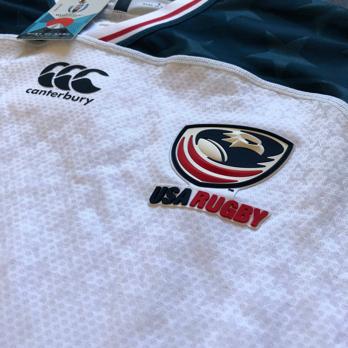 USA National Rugby Team Jersey 2019 Rugby World Cup Away Player Issue Large BNWT Underdog Rugby - The Tier 2 Rugby Shop