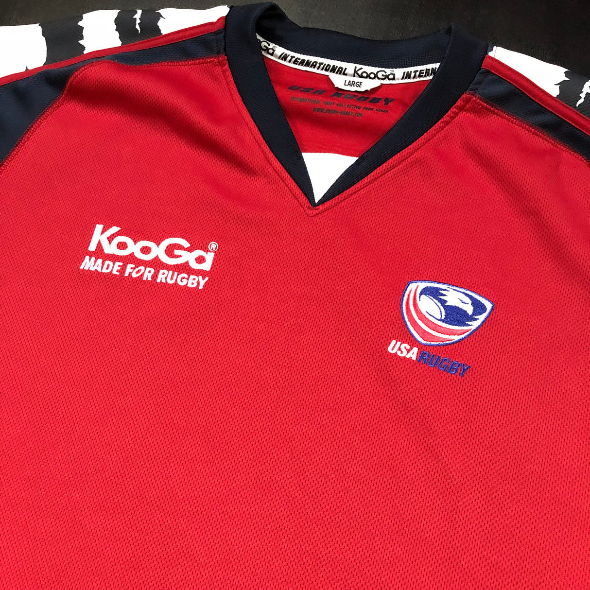 USA National Rugby Team Training Jersey 2007 Large Underdog Rugby - The Tier 2 Rugby Shop