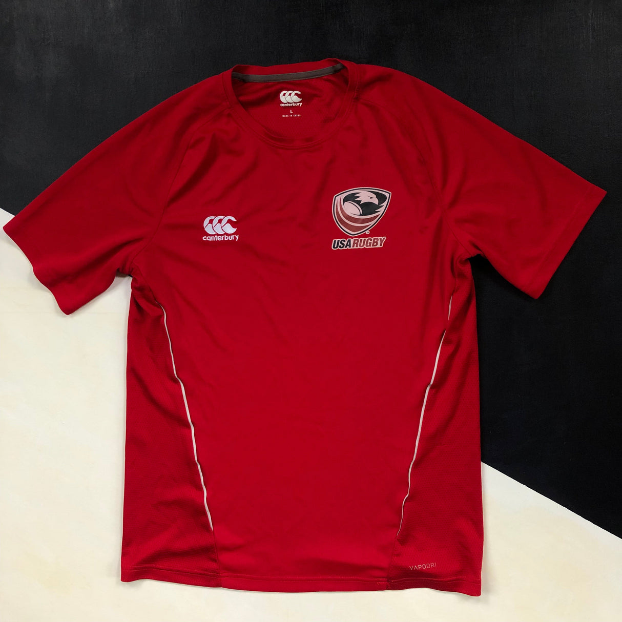 USA National Rugby Team Training Tee Large Underdog Rugby - The Tier 2 Rugby Shop