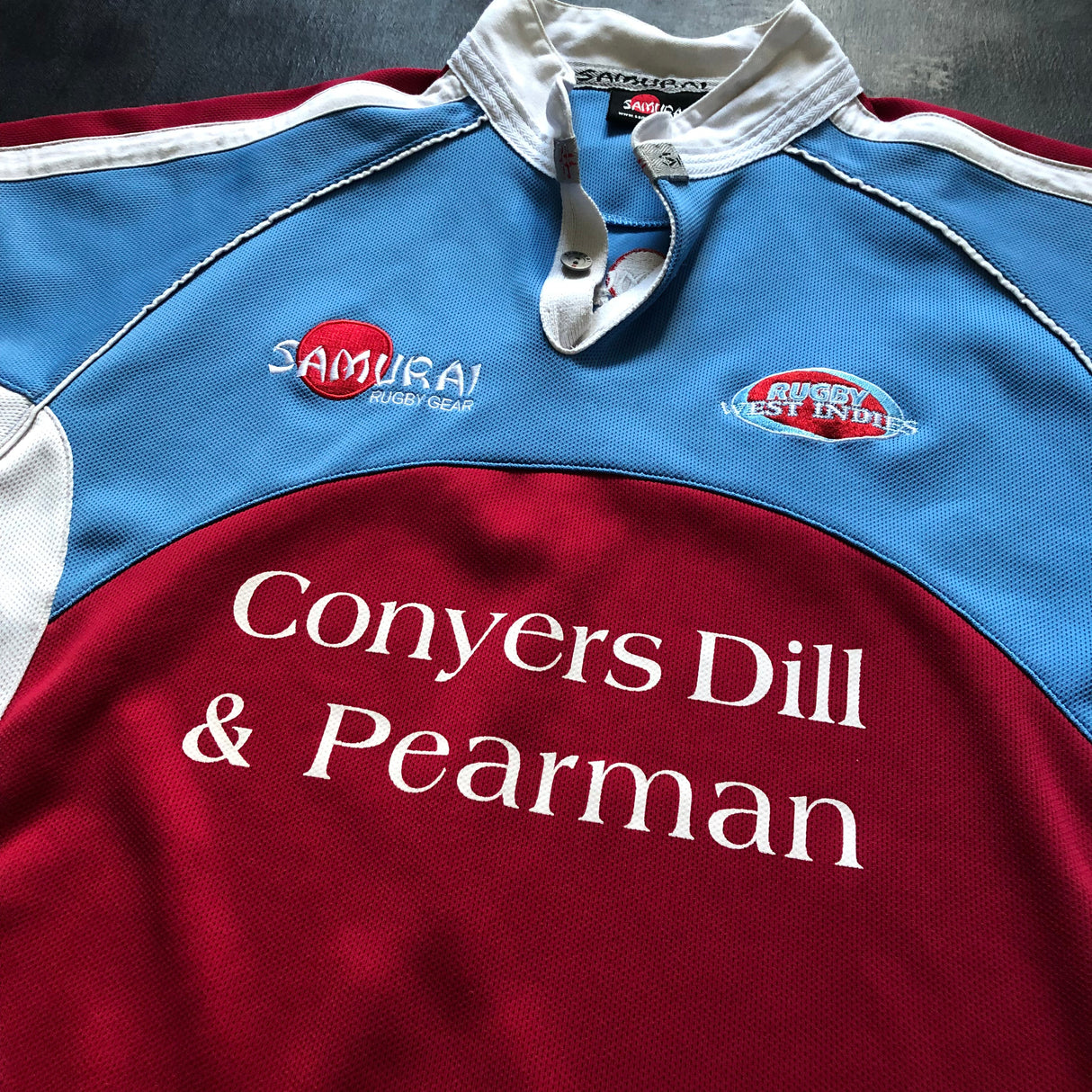 West Indies Rugby Team Jersey 2007 Medium Underdog Rugby - The Tier 2 Rugby Shop