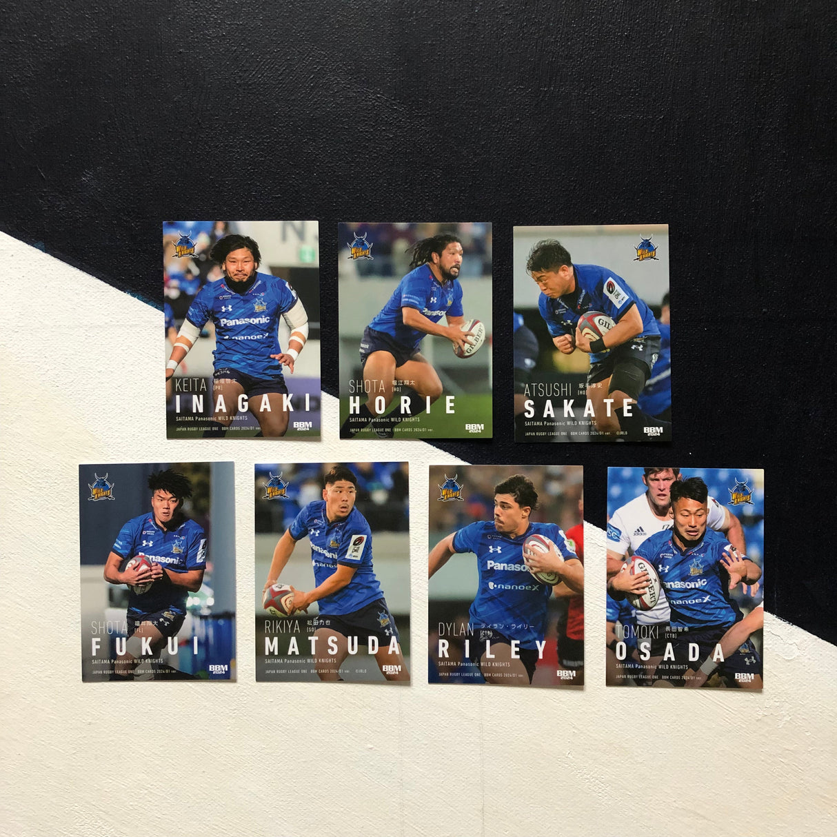 Wild Knights 2024 BBM Japan Rugby League One Regular Card Set Underdog Rugby - The Tier 2 Rugby Shop