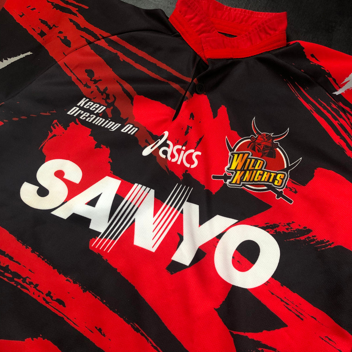 Wild Knights Rugby Team Jersey 2000's (Japan Top League) Match Worn Medium Underdog Rugby - The Tier 2 Rugby Shop