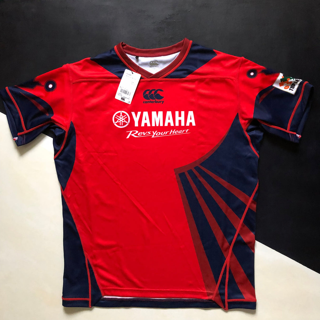 Yamaha Júbilo Rugby Team Shirt 2021 (Japan Top League) 3L BNWT Underdog Rugby - The Tier 2 Rugby Shop