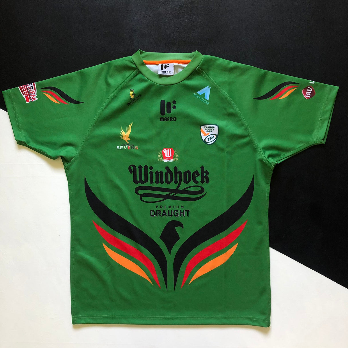 Zambia National Rugby Team Jersey 2018 Medium Underdog Rugby - The Tier 2 Rugby Shop