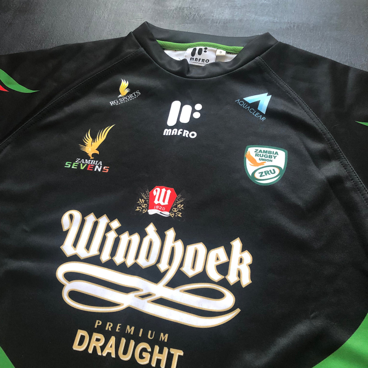 Zambia National Rugby Team Training Jersey 2018 Small Underdog Rugby - The Tier 2 Rugby Shop