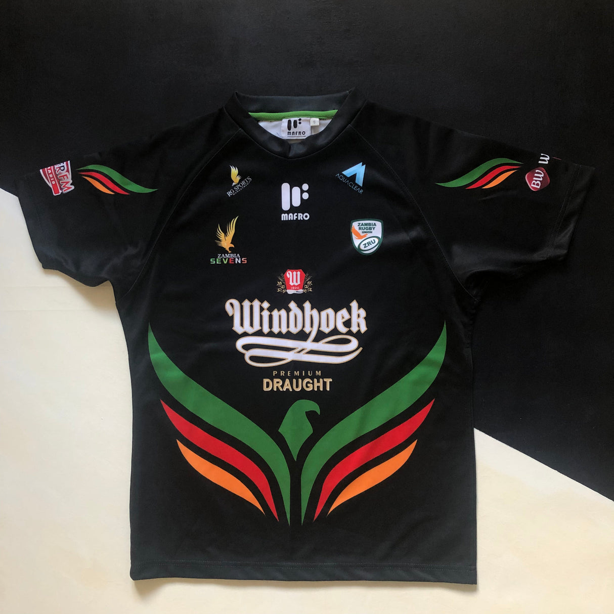 Zambia National Rugby Team Training Jersey 2018 Small Underdog Rugby - The Tier 2 Rugby Shop