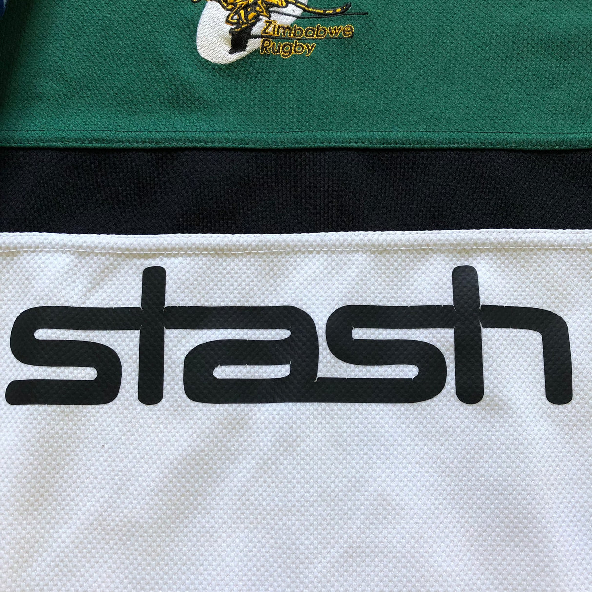Zimbabwe National Rugby Sevens Team Jersey 2006 Match Worn XL Underdog Rugby - The Tier 2 Rugby Shop