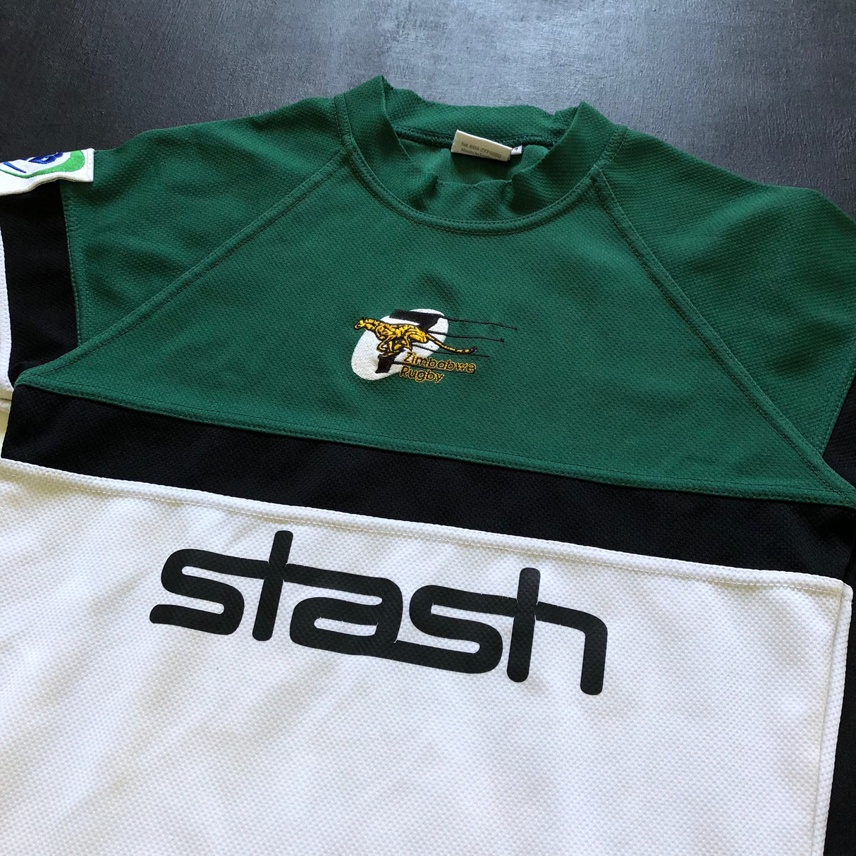 Zimbabwe National Rugby Sevens Team Jersey 2006 Match Worn XL Underdog Rugby - The Tier 2 Rugby Shop