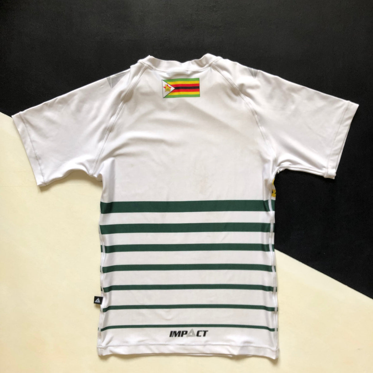 Zimbabwe National Rugby Sevens Team Jersey 2018 Player Issue Medium Underdog Rugby - The Tier 2 Rugby Shop