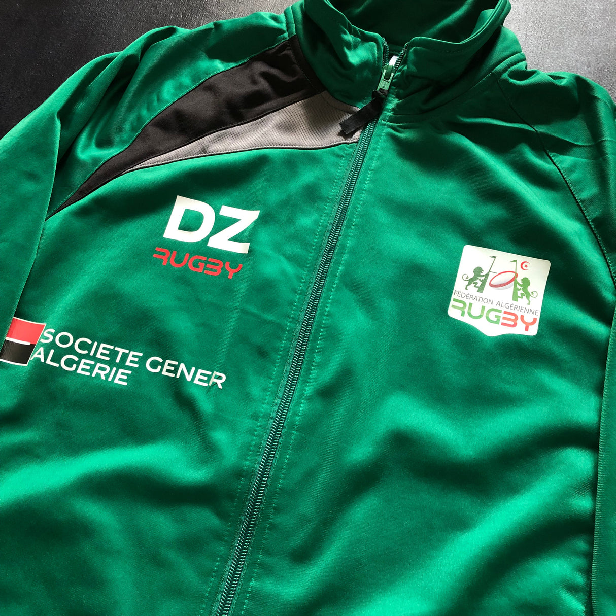 Algeria National Rugby Team Jacket Player Issue Small Underdog Rugby - The Tier 2 Rugby Shop