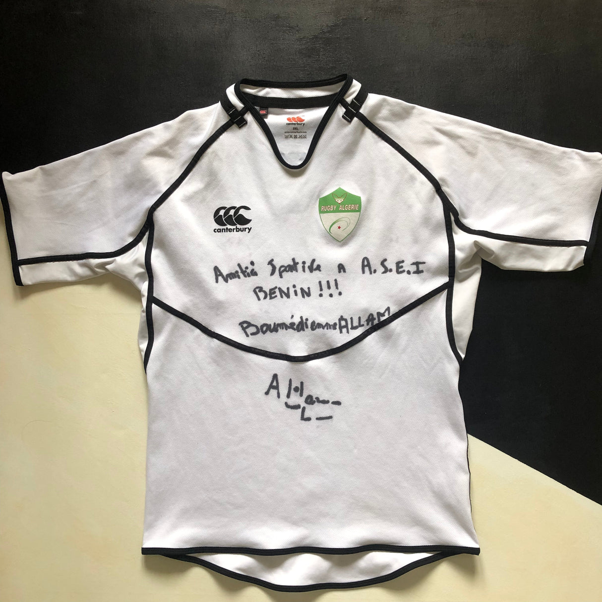 Algeria National Rugby Team Jersey 2012 Match Worn 3XL Underdog Rugby - The Tier 2 Rugby Shop