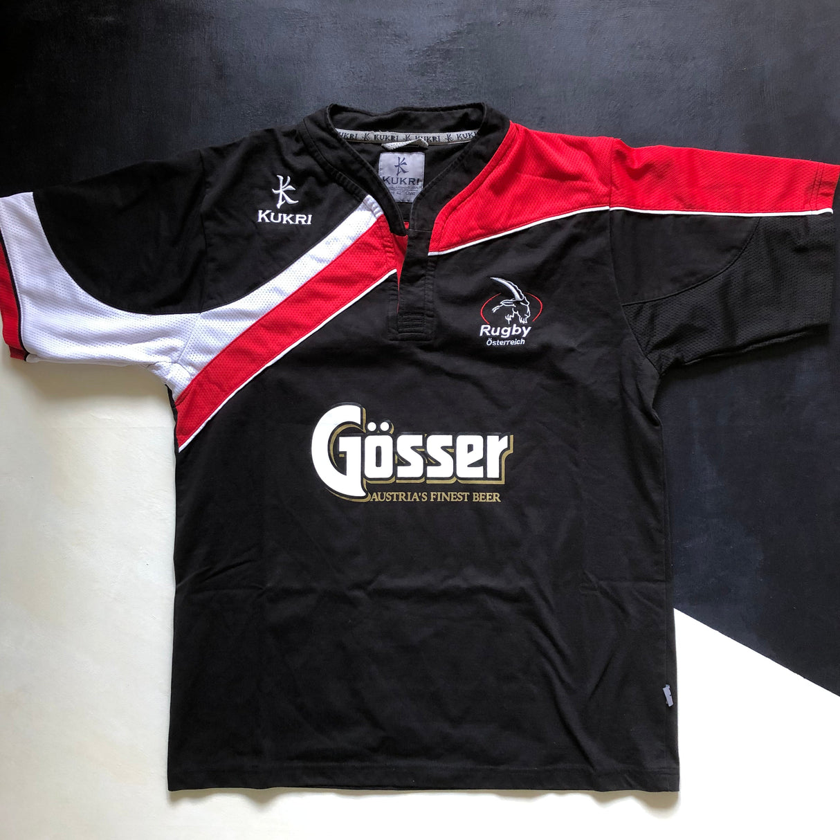 Austria National Rugby Team Jersey 2010/11 Large Underdog Rugby - The Tier 2 Rugby Shop