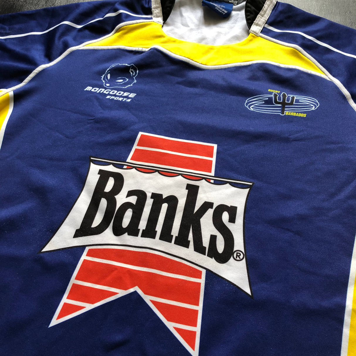 Barbados National Rugby Team Jersey 2014 XL Underdog Rugby - The Tier 2 Rugby Shop