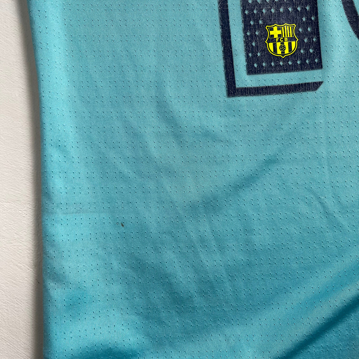 Barcelona FC Rugby Team Jersey 2018 Away Match Worn Medium Underdog Rugby - The Tier 2 Rugby Shop