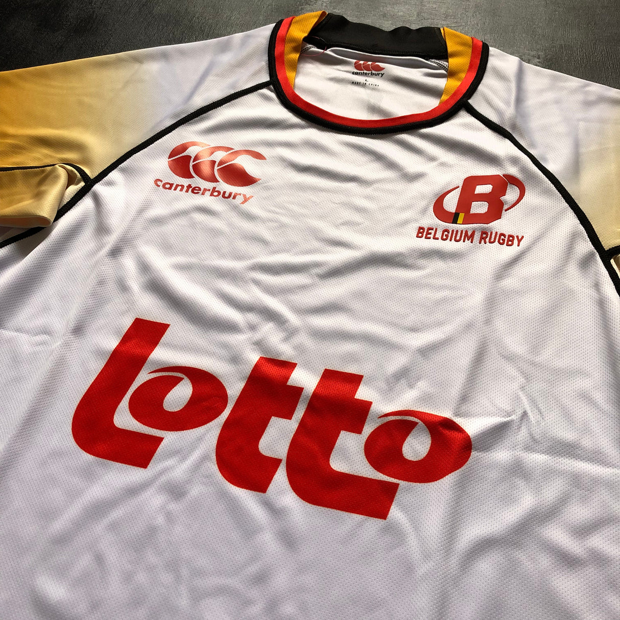 Belgium National Rugby Team Shirt Away 2023 Underdog Rugby - The Tier 2 Rugby Shop