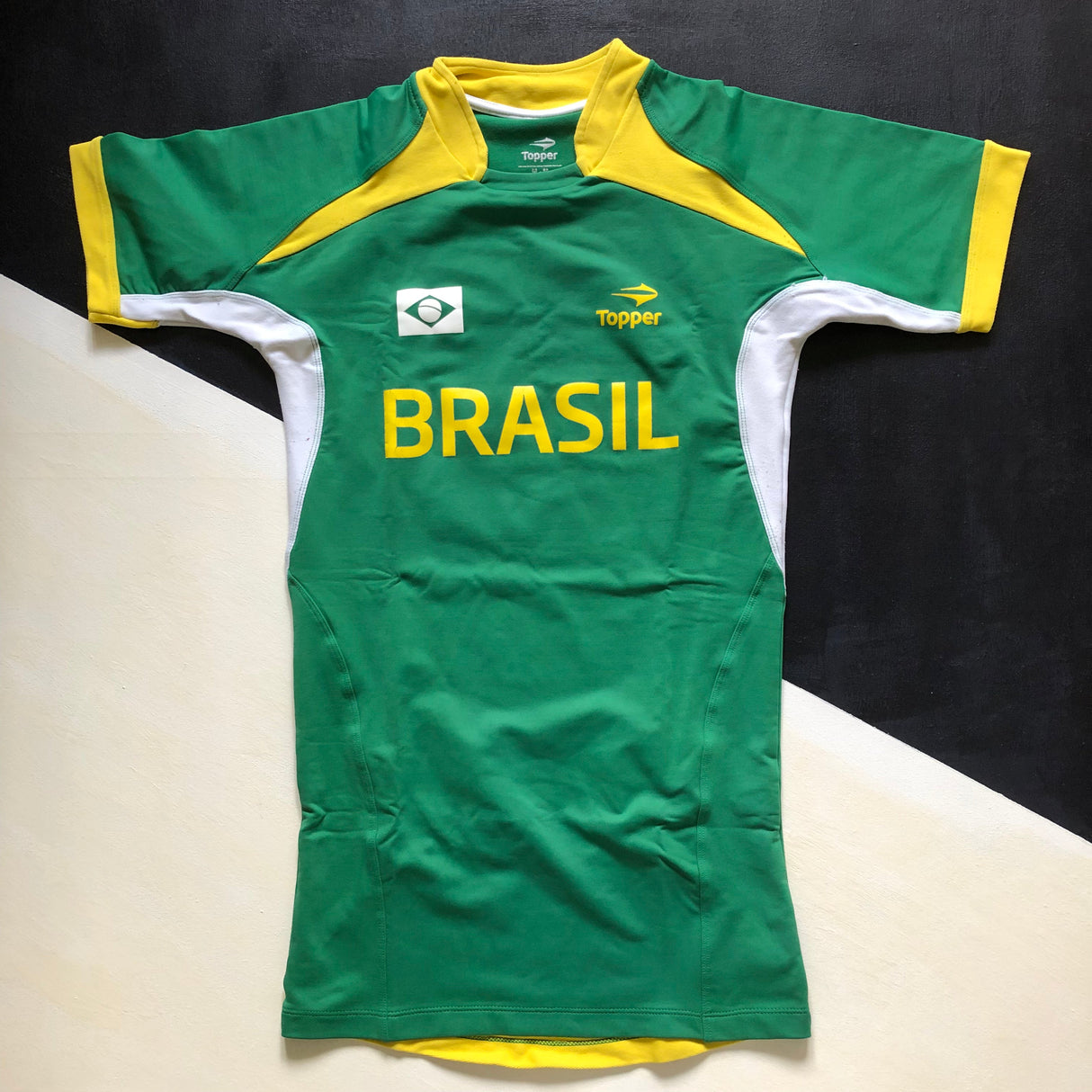 Brazil National Rugby Sevens Team Jersey 2011/15 Women's Match Worn Medium Underdog Rugby - The Tier 2 Rugby Shop