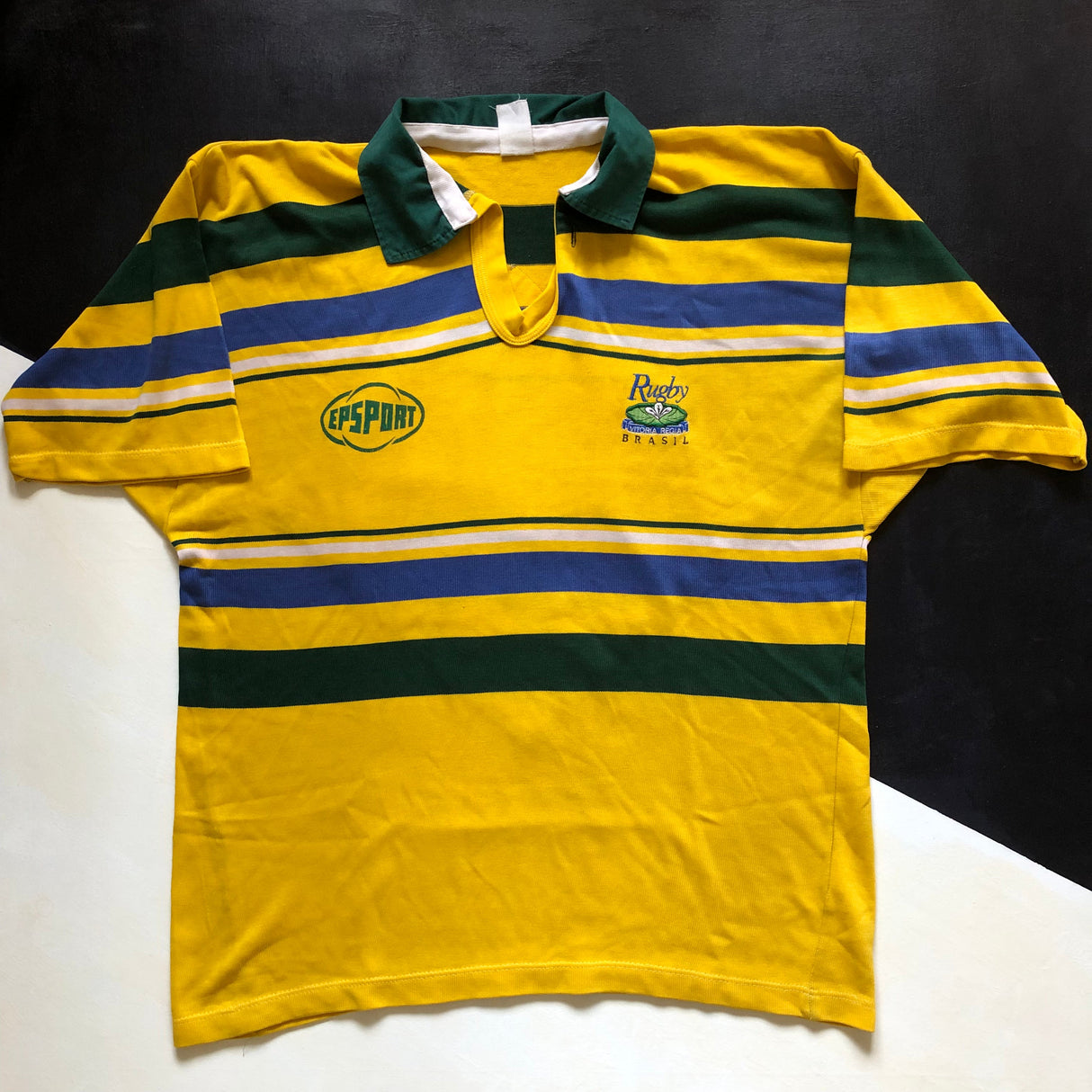 Brazil National Rugby Team Jersey 1998/99 Match Worn XL Underdog Rugby - The Tier 2 Rugby Shop