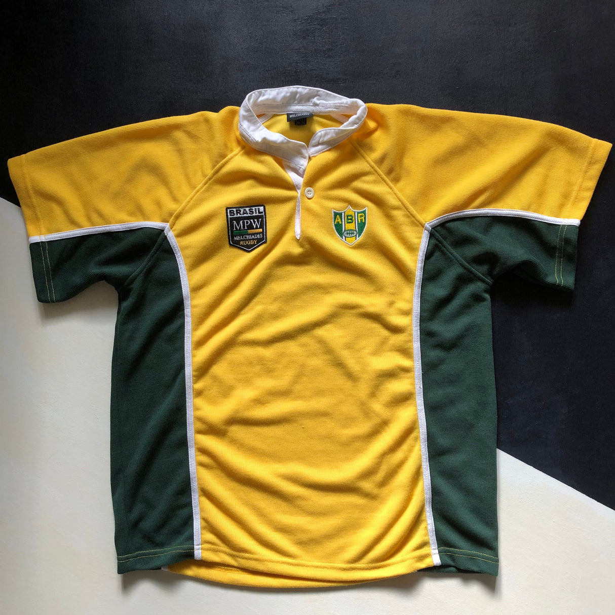 Brazil National Rugby Team Jersey 2000's Match Worn Medium Underdog Rugby - The Tier 2 Rugby Shop
