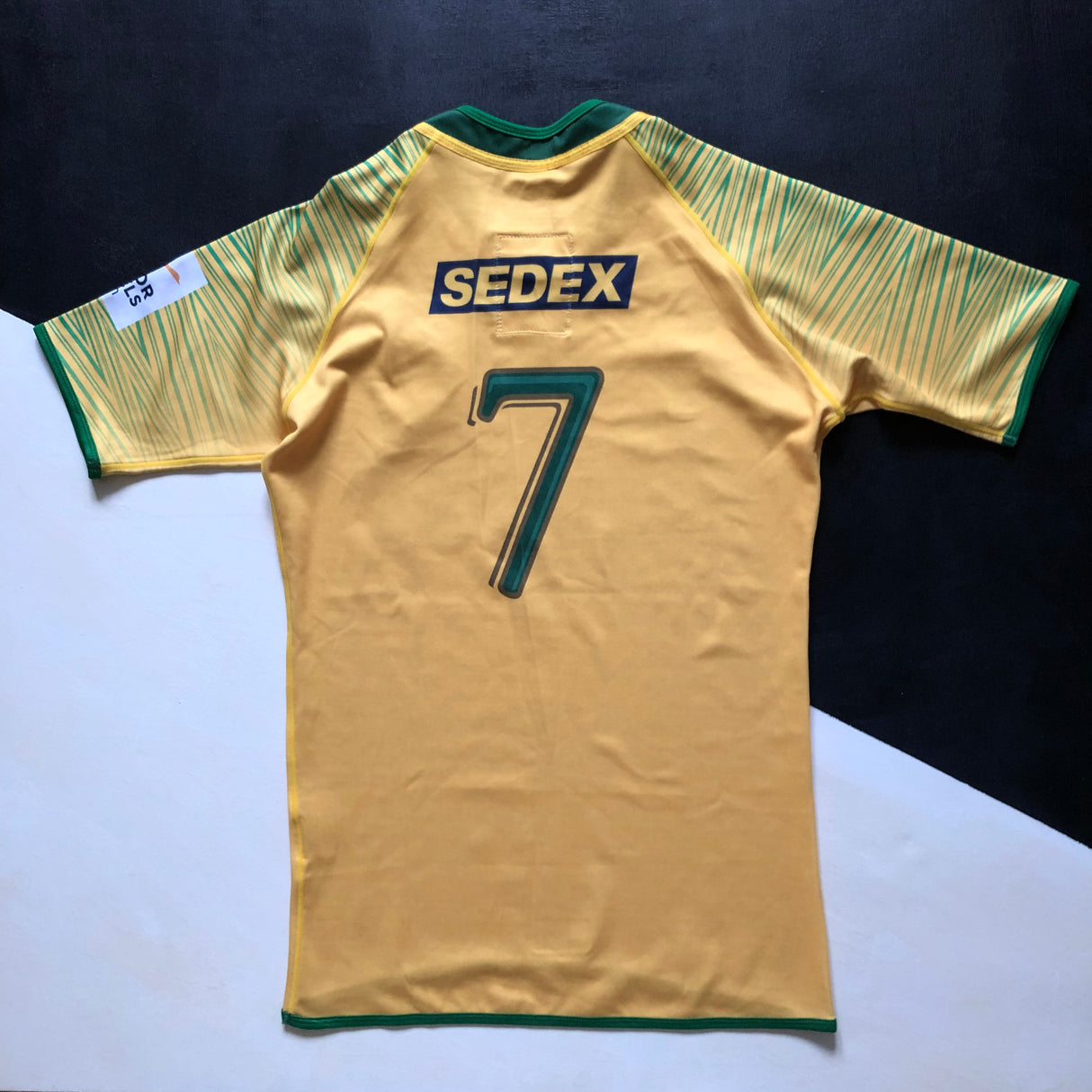 Brazil National Rugby Team Jersey 2017/18 Match Worn Large Underdog Rugby - The Tier 2 Rugby Shop