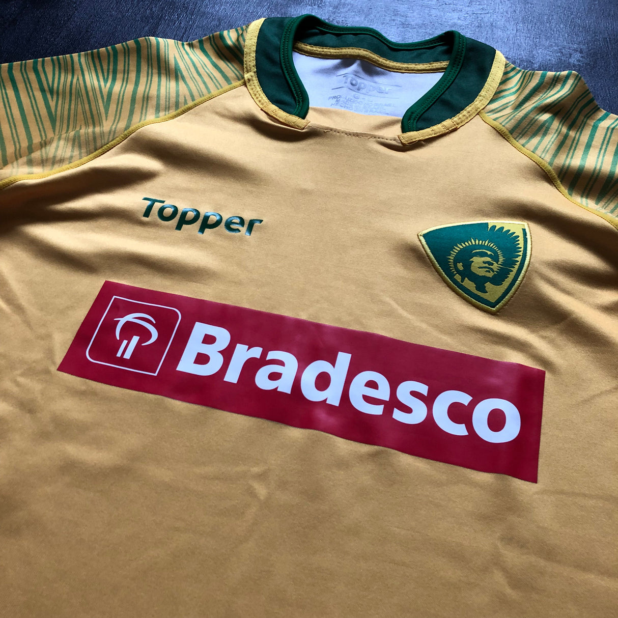 Brazil National Rugby Team Jersey 2017/18 Match Worn Large Underdog Rugby - The Tier 2 Rugby Shop